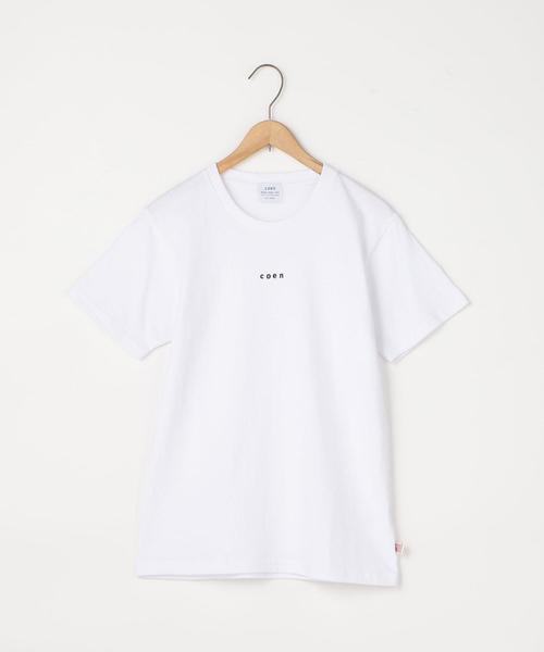 coen（コーエン）の「coenチビロゴTシャツ（Tシャツ/カットソー・レディース・ブラック/ホワイト・LARGE/MEDIUM）」の8枚目の写真
