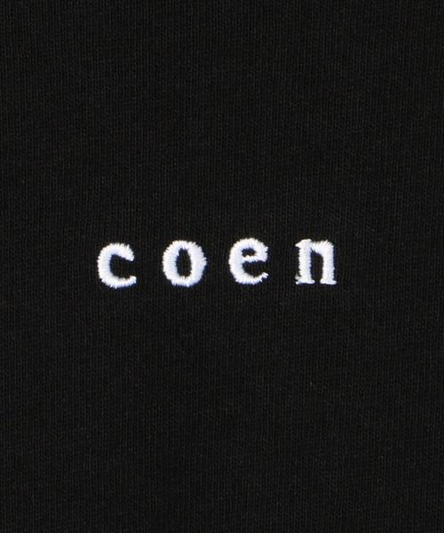 coen（コーエン）の「coenチビロゴTシャツ（Tシャツ/カットソー・レディース・ブラック/ホワイト・LARGE/MEDIUM）」の6枚目の写真