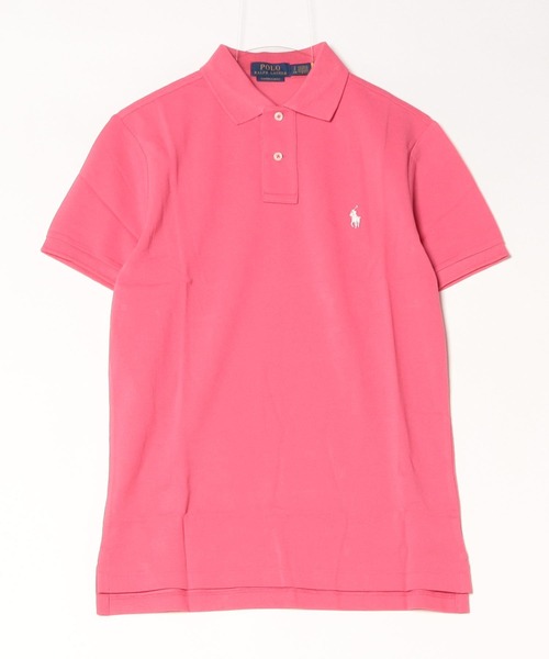 POLO RALPH LAUREN(ポロ ラルフ ローレン)の「アイコニック メッシュ ポロシャツ(ポロシャツ・メンズ・ピンク・X-SMALL/SMALL/MEDIUM/LARGE/X-LARGE/XX-LARGE)」の8枚目の写真