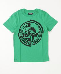 DIESEL(ディーゼル)Kids & Junior ブランドロゴコットン半袖Tシャツカットソー