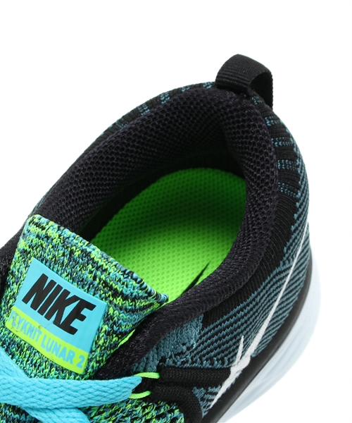 NIKE(ナイキ)の「ウィメンズ ナイキ フライニットルナ NIKE WMNS NIKE FLYKNIT LUNAR2 620658-401(スニーカー・レディース・グリーン・24.5cm/23cm/23.5cm)」の7枚目の写真