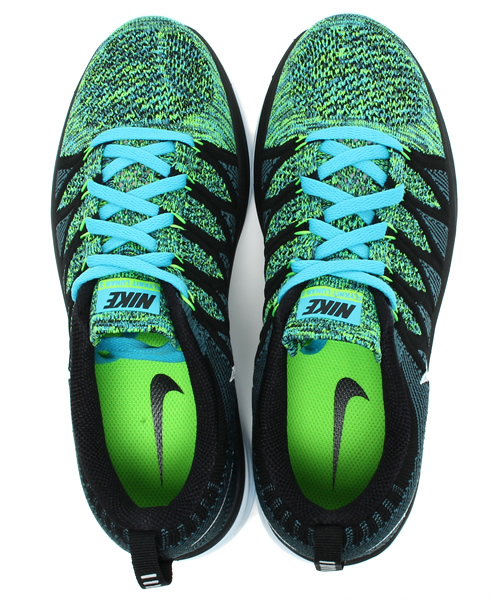 NIKE(ナイキ)の「ウィメンズ ナイキ フライニットルナ NIKE WMNS NIKE FLYKNIT LUNAR2 620658-401(スニーカー・レディース・グリーン・24.5cm/23cm/23.5cm)」の10枚目の写真
