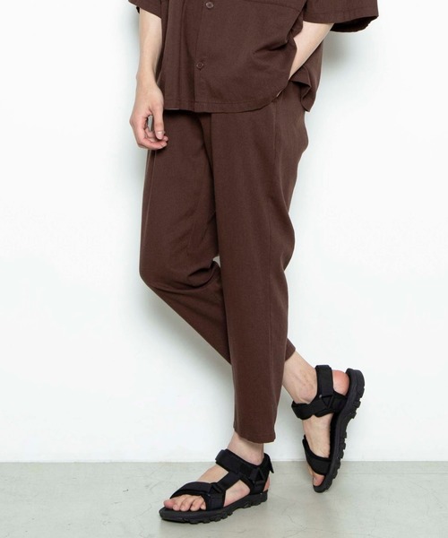 WEGO（ウィゴー）の「WEGO/【セットアップ対応商品】リネンMIXリラックスパンツ（スラックス・メンズ・ブラック/ベージュ/ブラウン・SMALL/MEDIUM/LARGE）」の2枚目の写真