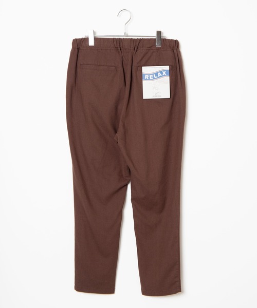 WEGO（ウィゴー）の「WEGO/【セットアップ対応商品】リネンMIXリラックスパンツ（スラックス・メンズ・ブラック/ベージュ/ブラウン・SMALL/MEDIUM/LARGE）」の4枚目の写真