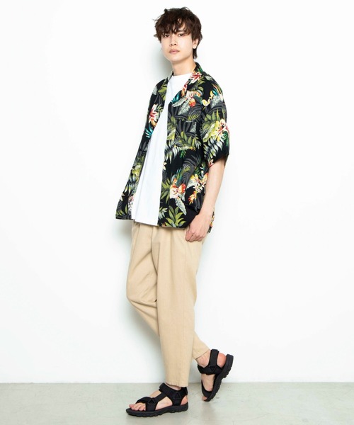 WEGO（ウィゴー）の「WEGO/【セットアップ対応商品】リネンMIXリラックスパンツ（スラックス・メンズ・ブラック/ベージュ/ブラウン・SMALL/MEDIUM/LARGE）」の15枚目の写真