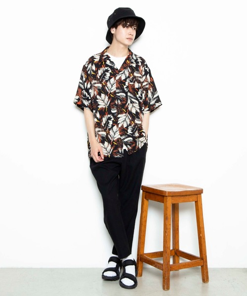 WEGO（ウィゴー）の「WEGO/【セットアップ対応商品】リネンMIXリラックスパンツ（スラックス・メンズ・ブラック/ベージュ/ブラウン・SMALL/MEDIUM/LARGE）」の8枚目の写真