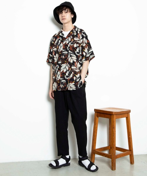 WEGO（ウィゴー）の「WEGO/【セットアップ対応商品】リネンMIXリラックスパンツ（スラックス・メンズ・ブラック/ベージュ/ブラウン・SMALL/MEDIUM/LARGE）」の9枚目の写真