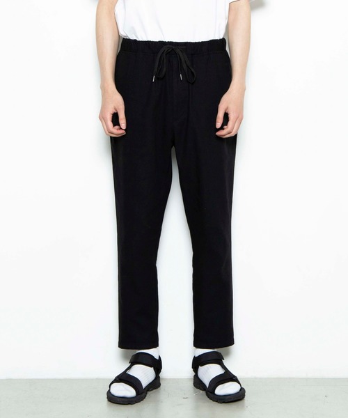 WEGO（ウィゴー）の「WEGO/【セットアップ対応商品】リネンMIXリラックスパンツ（スラックス・メンズ・ブラック/ベージュ/ブラウン・SMALL/MEDIUM/LARGE）」の17枚目の写真