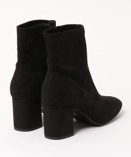 REZOY（リゾイ）の「【REZOY】スクエアショートブーツ（ブーツ・レディース・ブラック/ダークブラウン/アイボリー/ブラック系その他/ベージュ・S/M/L）」の10枚目の写真