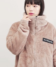 Mark Gonzales / マークゴンザレス Lulu&Arnie 別注 コラボ ハイネック フリース ボアブルゾン