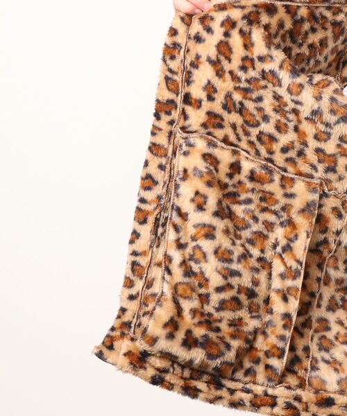 Mark Gonzales(マーク・ゴンザレス)の「Mark Gonzales / マークゴンザレス Lulu&Arnie 別注 コラボ ハイネック フリース ボアブルゾン(ブルゾン・メンズ・ホワイト/ブラック/モカ/グレイッシュベージュ/レオパード・MEDIUM/LARGE/X-LARGE)」の17枚目の写真