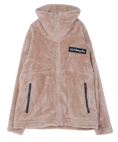 Mark Gonzales(マーク・ゴンザレス)の「Mark Gonzales / マークゴンザレス Lulu&Arnie 別注 コラボ ハイネック フリース ボアブルゾン(ブルゾン・メンズ・ホワイト/ブラック/モカ/グレイッシュベージュ/レオパード・MEDIUM/LARGE/X-LARGE)」の20枚目の写真