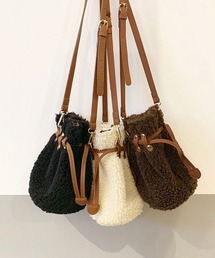 CALIFORNIA OUTFITTERS（カリフォルニア アウトフィッターズ）の「【Les Porter Cuir】ボア巾着ショルダーバック（ショルダーバッグ・メンズ）」