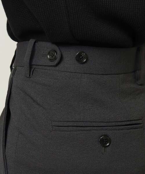 tk.TAKEO KIKUCHI（ティーケータケオキクチ）の「EVALET(R)テーパードパンツ（スーツパンツ・メンズ・チャコールグレー/ライトベージュ/ダークネイビー・03/04/02/01）」の12枚目の写真