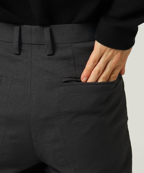 tk.TAKEO KIKUCHI（ティーケータケオキクチ）の「EVALET(R)テーパードパンツ（スーツパンツ・メンズ・チャコールグレー/ライトベージュ/ダークネイビー・03/04/02/01）」の13枚目の写真