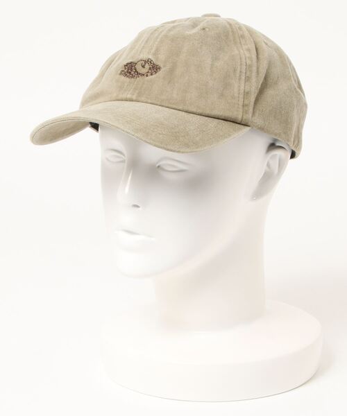 FRUIT OF THE LOOM（フルーツオブザルーム）の「LOGO PIGMENT LOW CAP / ヴィンテージ / ユニセックス / ロゴ（キャップ・レディース・ブラック/ベージュ/オフホワイト/オレンジ/ブルー・FREE）」の3枚目の写真