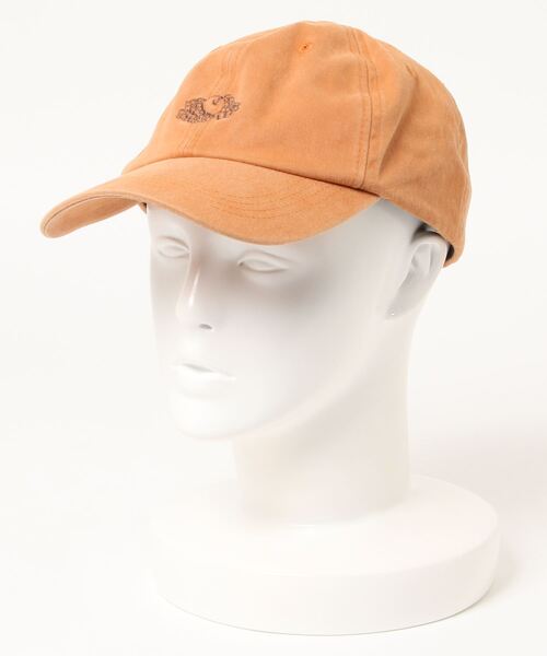 FRUIT OF THE LOOM（フルーツオブザルーム）の「LOGO PIGMENT LOW CAP / ヴィンテージ / ユニセックス / ロゴ（キャップ・レディース・ブラック/ベージュ/オフホワイト/オレンジ/ブルー・FREE）」の5枚目の写真