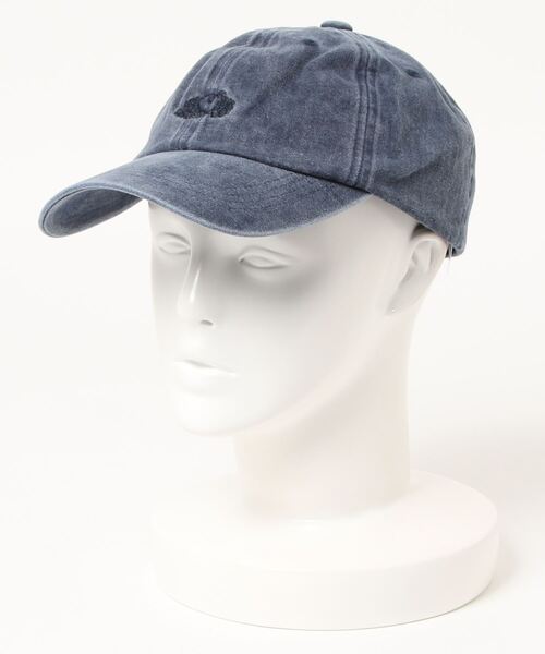 FRUIT OF THE LOOM（フルーツオブザルーム）の「LOGO PIGMENT LOW CAP / ヴィンテージ / ユニセックス / ロゴ（キャップ・レディース・ブラック/ベージュ/オフホワイト/オレンジ/ブルー・FREE）」の4枚目の写真