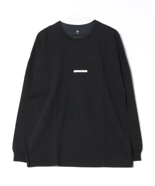 ARCHIVER（アーカイバ）の「【69】【it】バックプリントドルマンスリーブＴシャツ（Tシャツ/カットソー・メンズ・ホワイト/ブラック/グレイッシュブルー・MEDIUM/LARGE）」の2枚目の写真