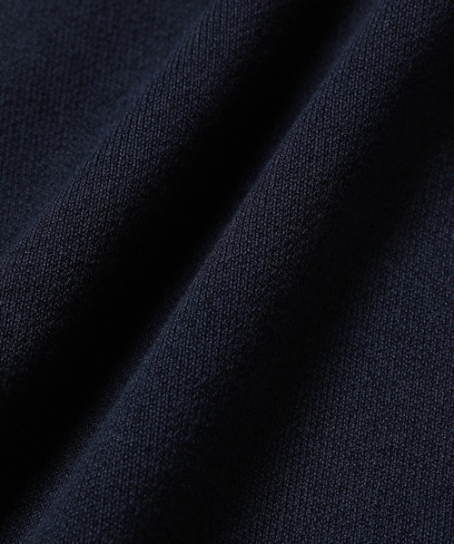 ADAM ET ROPE'（アダムエロペ）の「ガスコットン ルーズシルエット フードZIPパーカー（パーカー・メンズ・ネイビー/ターコイズブルー/テラコッタ・M/L）」の8枚目の写真