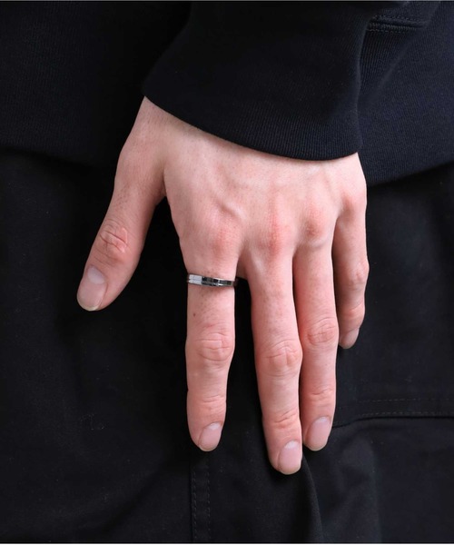 LION HEART（ライオンハート）の「【限定展開】“LH-1”クロスデザインリング/サージカルステンレス（金属アレルギー対応）【LION HEART / ライオンハート】（リング・メンズ・シルバー/ライトブラック・11号/9号/13号/17号/19号/15号/21号/25号/23号）」の20枚目の写真