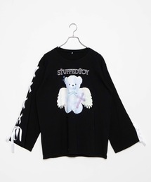 WEGO | WEGO/レースアップスリーブクマロンT(Tシャツ/カットソー)