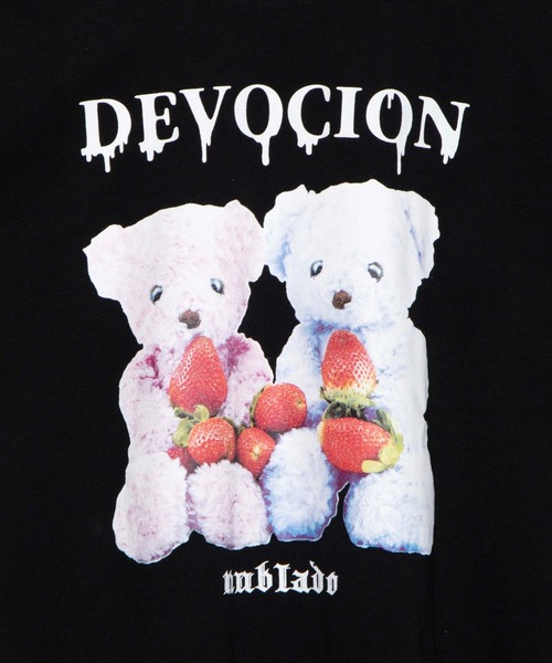 WEGO（ウィゴー）の「WEGO/レースアップスリーブクマロンT（Tシャツ/カットソー・レディース・ブラック/ブラック系その他・FREE）」の10枚目の写真