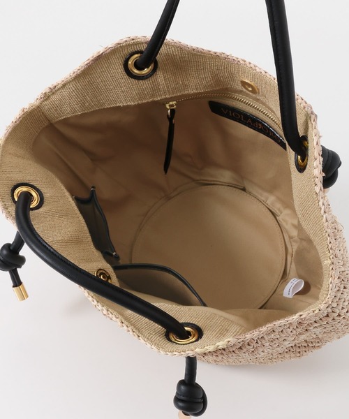 URBAN RESEARCH Sonny Label（アーバンリサーチサニーレーベル）の「VIOLAd’ORO　SANDRO V-8401（ハンドバッグ・レディース・ナチュラル/ブラウン・ONE）」の8枚目の写真