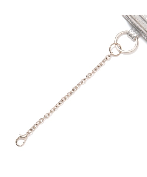 Francfranc（フランフラン）の「バッグチャームエコバッグ タイポ シルバー（エコバッグ/サブバッグ・レディース・シルバー・FREE）」の6枚目の写真