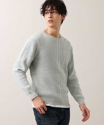 メンズのニット セーター グリーン カーキ 緑色系 ファッション通販 Zozotown