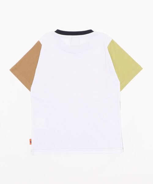 KRIFF MAYER Kid's Collection（クリフメイヤーキッズコレクション）の「半袖ロゴT(ボート)（Tシャツ/カットソー・キッズ・オフホワイト/ネイビー/カラフル/ライトグリーン/ブラウン・120/130/160/150/170/140）」の6枚目の写真