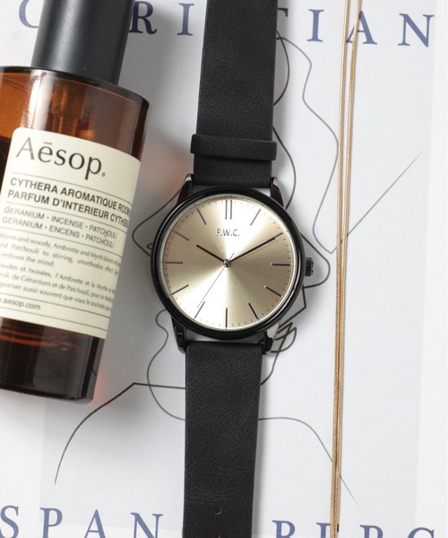 SETUP7（セットアップセブン）の「【SETUP7】EC限定 ビッグフェイスジャパンムーブメントスマートデザインウォッチ FDC105 FW MQ（アナログ腕時計・レディース・ベージュ/ブラウン/ブラック/ネイビー/ブラック×シルバー/ブラック×ゴールド/オリーブ/ブラック×ホワイト・FREE）」の5枚目の写真