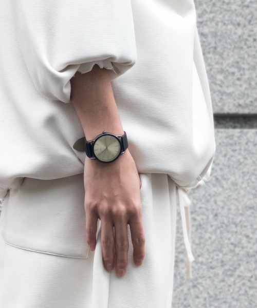 SETUP7（セットアップセブン）の「【SETUP7】EC限定 ビッグフェイスジャパンムーブメントスマートデザインウォッチ FDC105 FW MQ（アナログ腕時計・レディース・ベージュ/ブラウン/ブラック/ネイビー/ブラック×シルバー/ブラック×ゴールド/オリーブ/ブラック×ホワイト・FREE）」の17枚目の写真