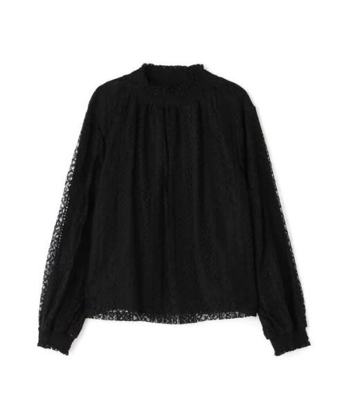 N.(N. Natural Beauty Basic)(エヌエヌナチュラルビューティーベーシック)の「レースシャーリングネックブラウス(シャツ/ブラウス・レディース・ブラック/ホワイト/ブルー・MEDIUM)」の19枚目の写真