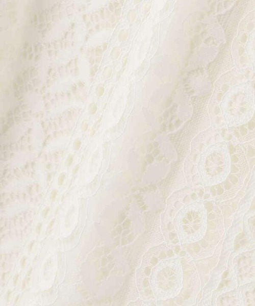 N.(N. Natural Beauty Basic)(エヌエヌナチュラルビューティーベーシック)の「レースシャーリングネックブラウス(シャツ/ブラウス・レディース・ブラック/ホワイト/ブルー・MEDIUM)」の18枚目の写真