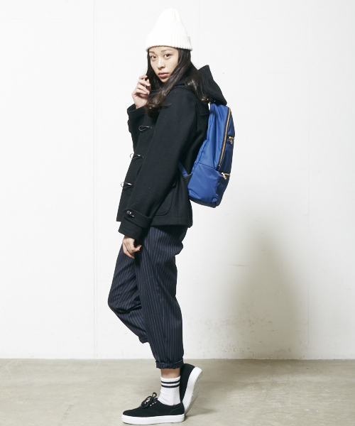 603（ロクマルサン）の「603 2piecesニット帽 （ニットキャップ/ビーニー・レディース・オフホワイト/ブラック/グレー・FREE）」の16枚目の写真