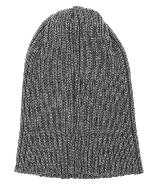 603（ロクマルサン）の「603 2piecesニット帽 （ニットキャップ/ビーニー・レディース・オフホワイト/ブラック/グレー・FREE）」の8枚目の写真