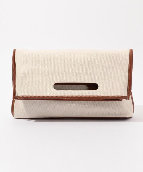 TOMORROWLAND （トゥモローランド）の「The dilettante コットンキャンバス×レザー 2WAYトートバッグ（トートバッグ・メンズ・ホワイト系その他・FREE）」の4枚目の写真