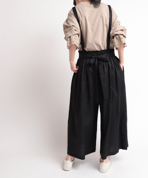 RNA-N 2wayリネンギャザーワイドパンツ 新品タグ付き RNA-N 2wayリネンギャザーワイドパンツ 新品タグ付き