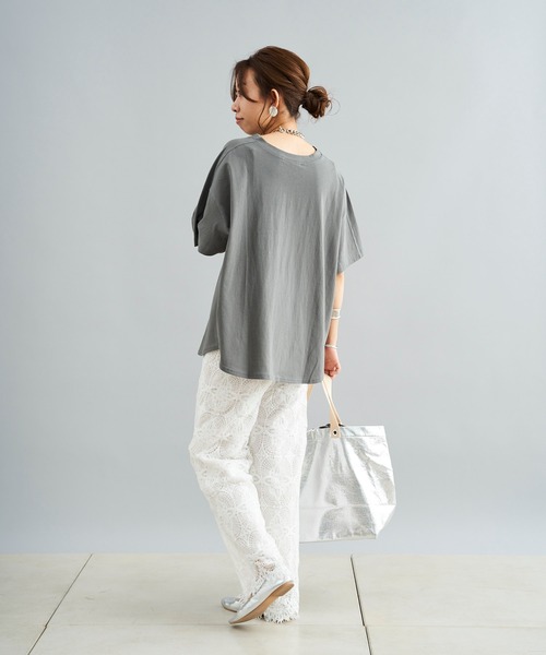 DouDou（ドゥドゥ）の「レースイージーパンツ（その他パンツ・レディース・ホワイト/ブラック・FREE）」の20枚目の写真