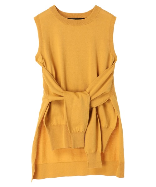 YECCA VECCA(イェッカヴェッカ)の「マルチwayニット *(ニット/セーター・レディース・ライトグレー/ブラウン/ブルー/イエロー・FREE)」の8枚目の写真