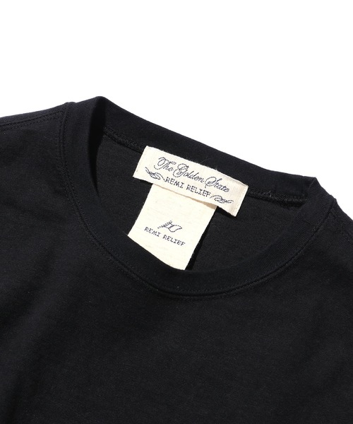 レミレリーフ✨両面プリント ロングTシャツ M B'2nd｜REMI RELIEF(レミレリーフ) 別注LW加工20/-天竺BIGサイズ