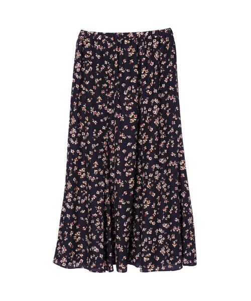 GARAGE OF GOOD CLOTHING（ガレージオブグッドクロージング）の「プリントマーメードスカート　＊（スカート・レディース・パープル・FREE）」の4枚目の写真