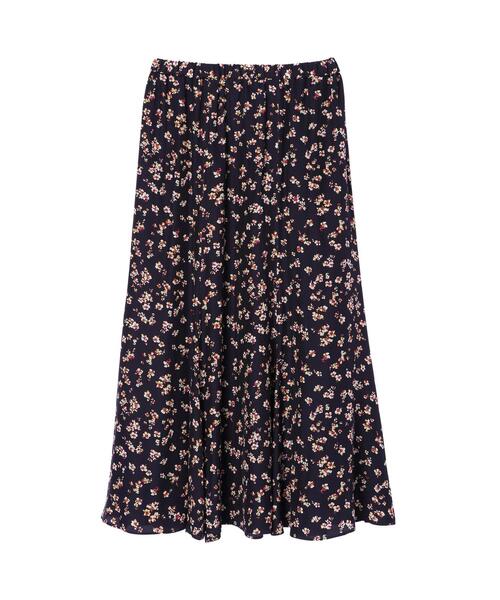 GARAGE OF GOOD CLOTHING（ガレージオブグッドクロージング）の「プリントマーメードスカート　＊（スカート・レディース・パープル・FREE）」の11枚目の写真