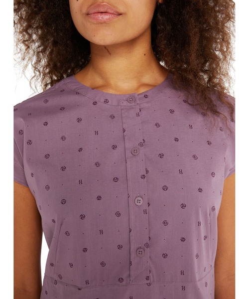 BURTON(バートン)の「JOY ストレッチ チュニック(Tシャツ/カットソー・レディース・グリーン/パープル・XS/M/S)」の9枚目の写真