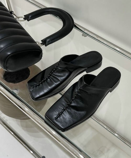 SUITROOM●スクェアサンダル ミュール v0655sm_top_0101.jpg?basethum=225