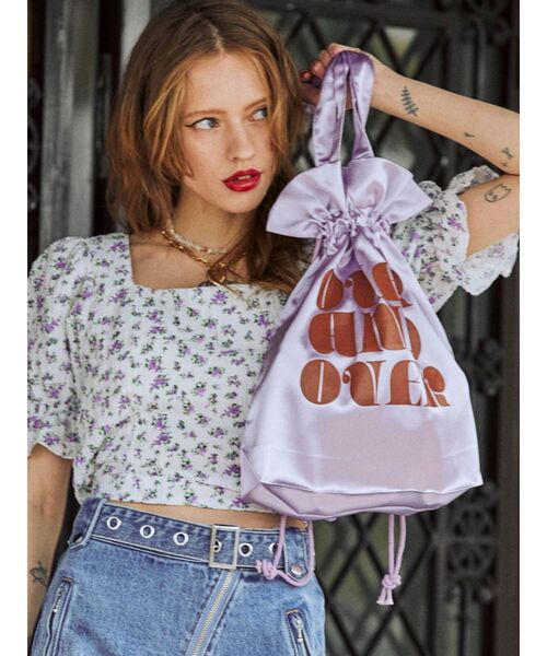 jouetie（ジュエティ）の「ロゴトート BAG（トートバッグ・レディース・ブラック/ラベンダー/その他1・FREE）」の11枚目の写真