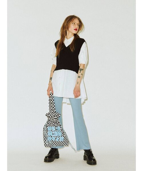 jouetie（ジュエティ）の「ロゴトート BAG（トートバッグ・レディース・ブラック/ラベンダー/その他1・FREE）」の5枚目の写真