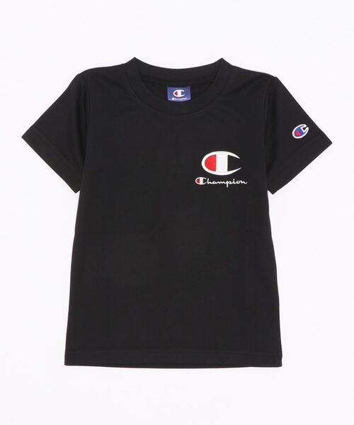 Champion（チャンピオン）の「Chamion/チャンピオン　キッズスポーツ　ロゴプリントTシャツ（Tシャツ/カットソー・キッズ・ブラック/ホワイト/ブルー/ネイビー/イエロー・100cm/120cm/130cm/160cm/140cm/150cm/110cm）」の20枚目の写真