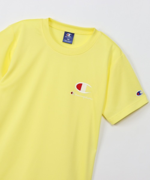 Champion（チャンピオン）の「Chamion/チャンピオン　キッズスポーツ　ロゴプリントTシャツ（Tシャツ/カットソー・キッズ・ブラック/ホワイト/ブルー/ネイビー/イエロー・100cm/120cm/130cm/160cm/140cm/150cm/110cm）」の22枚目の写真